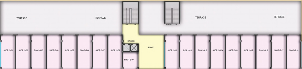 Floor Plan of Omaxe Royal Golf Plaza in Sector 27, Greater Noida - Image 310932